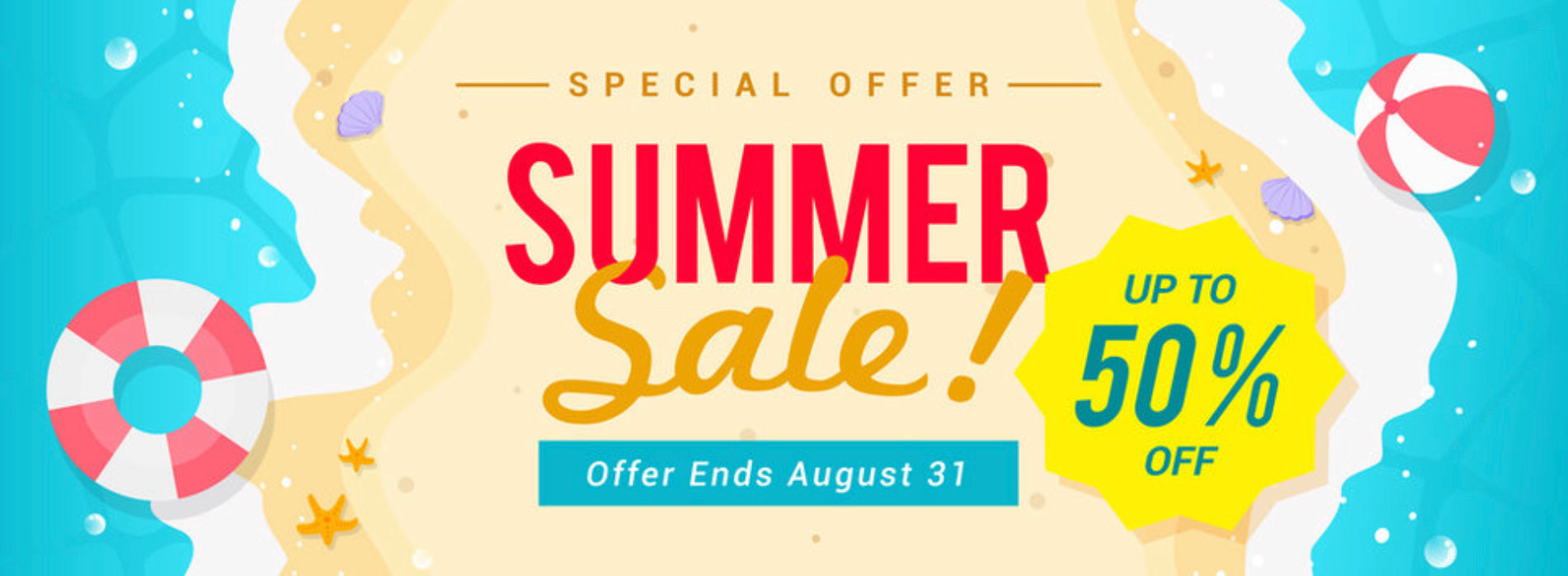 End of the Season Summer Extravaganza Sales