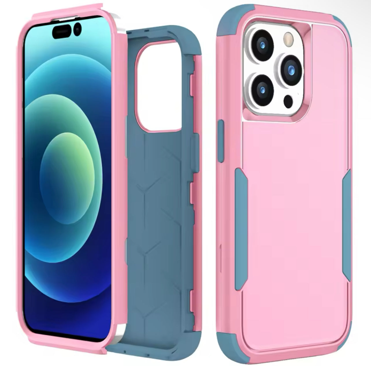 Premium Commuter Style DropProtection Colourful Phone Case- for Apple iPhone 16 Series