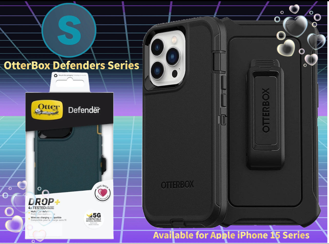 Ultimate Protection: OtterBox Defenders Non-MagSafe Case for Apple iPhone 15 Series - Buy Now!