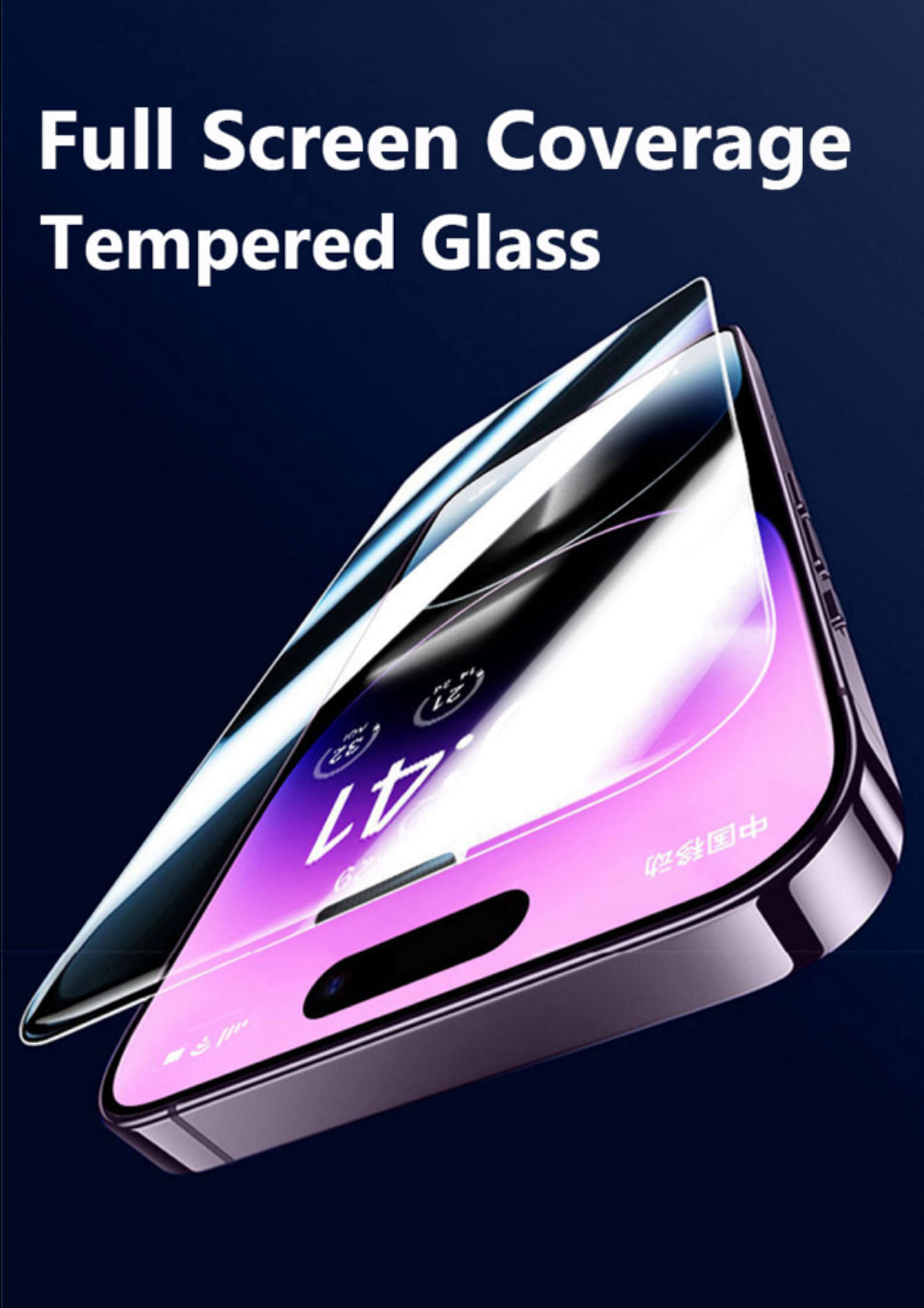 PJun Branded Premium 9H Clear Full Coverage ShatterProof Glass Screen Protector- 1pc iPhone 16 Series 2024