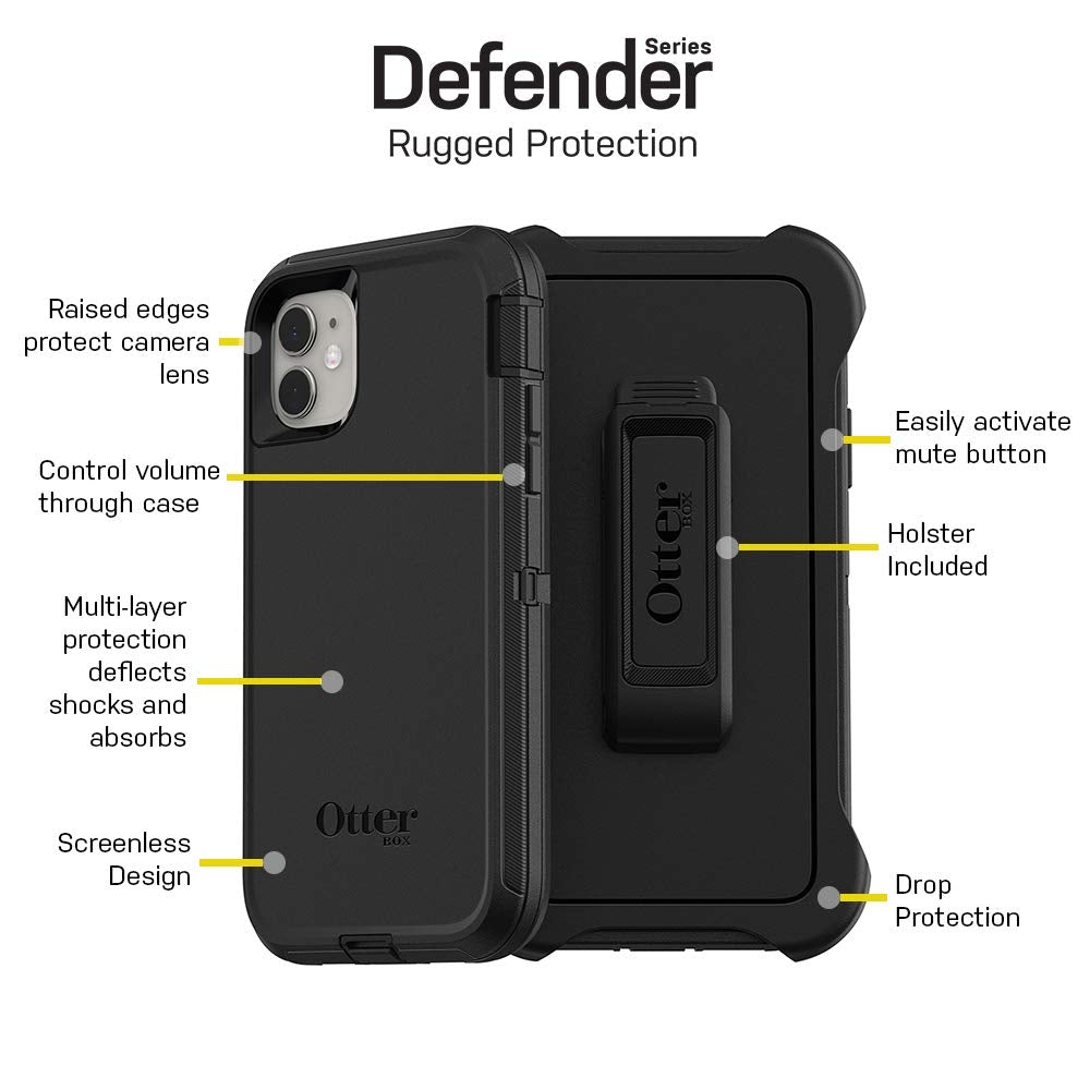 Ultimate Protection: OtterBox Defenders Non-MagSafe Case for Apple iPhone 16 Series - Buy Now!