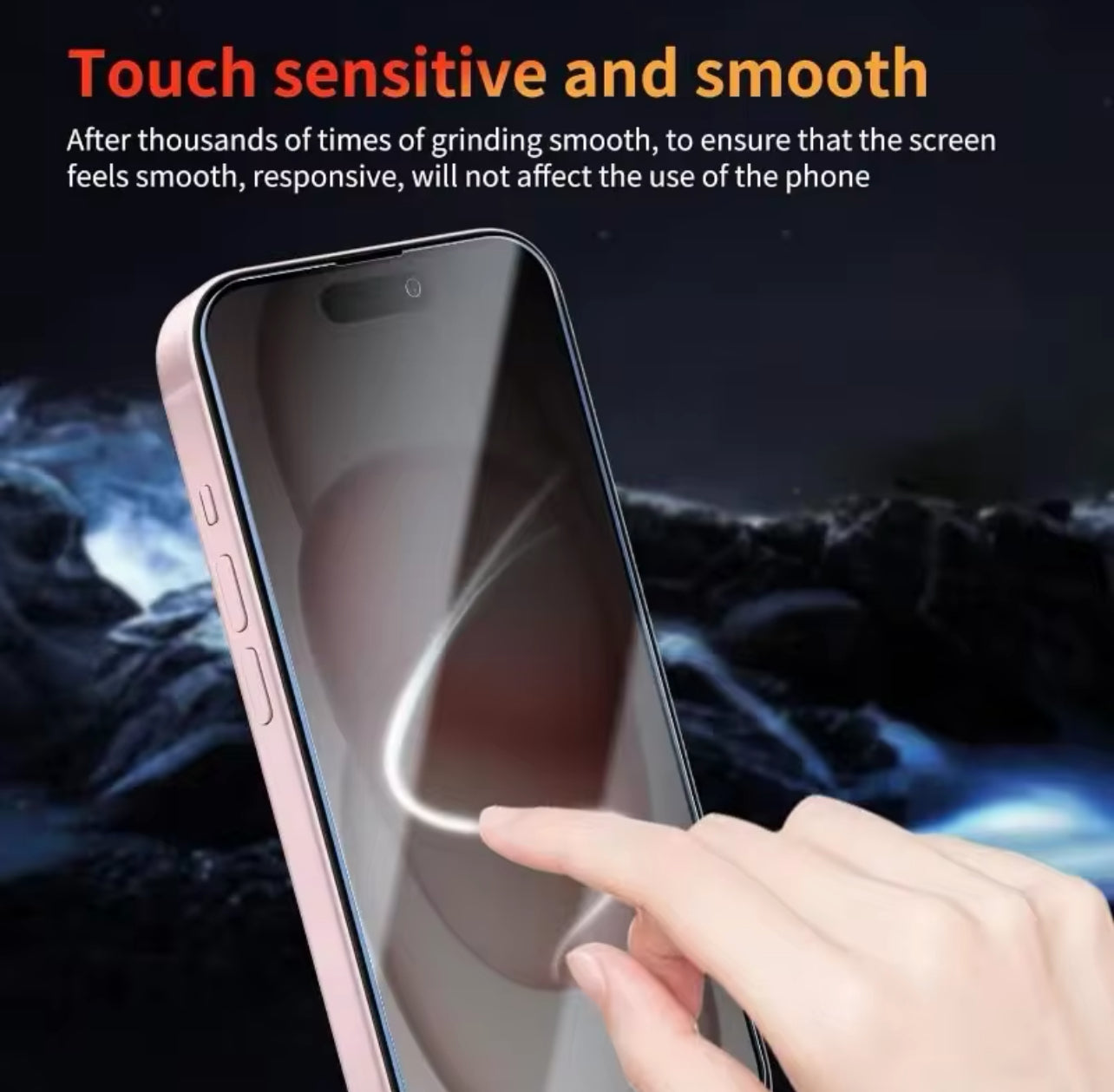 PJun Branded Full Coverage 9H ShatterProof Privacy Glass Screen Protector 1pc- for Apple iPhone 16 Series