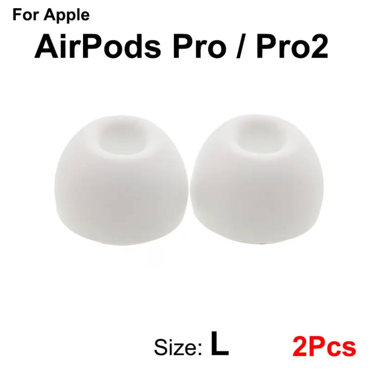 Direct Replacement AirPods Silicone EarBuds- AirPods Accessories