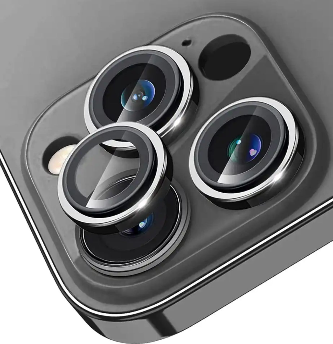 PJun Branded Premium Eagle-Eye Style 9H Camera Lens Protector- 1pk for iPhone Models