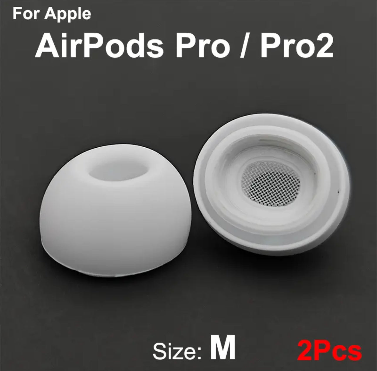 Direct Replacement AirPods Silicone EarBuds- AirPods Accessories