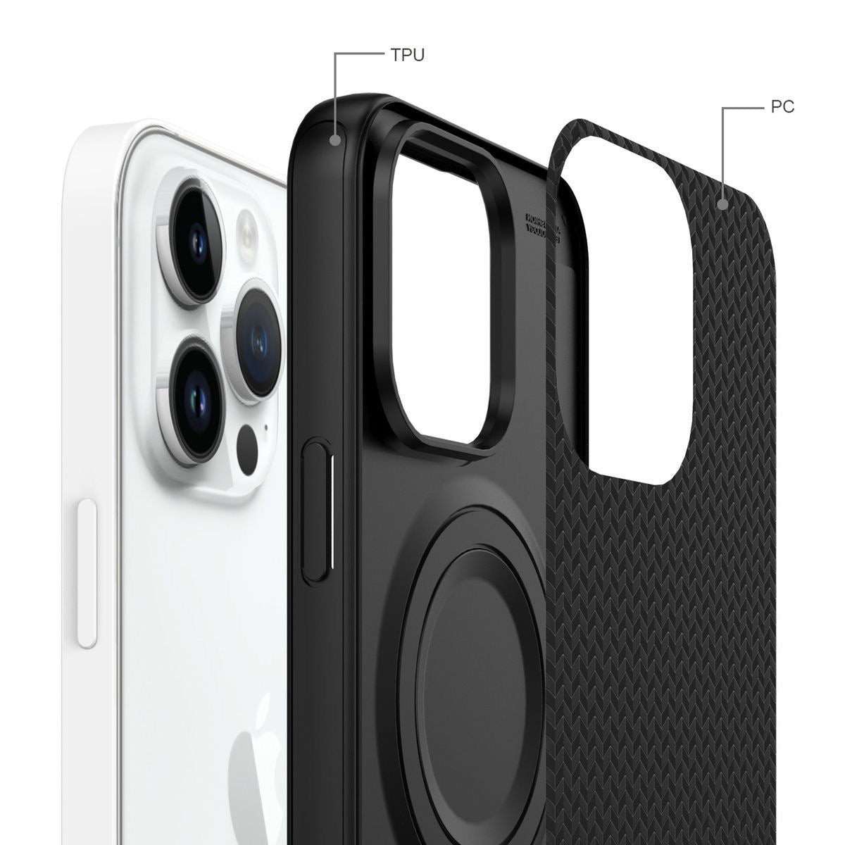 Spigen MagFit Textured Hardshell Phone Case- Apple iPhone 16 Series