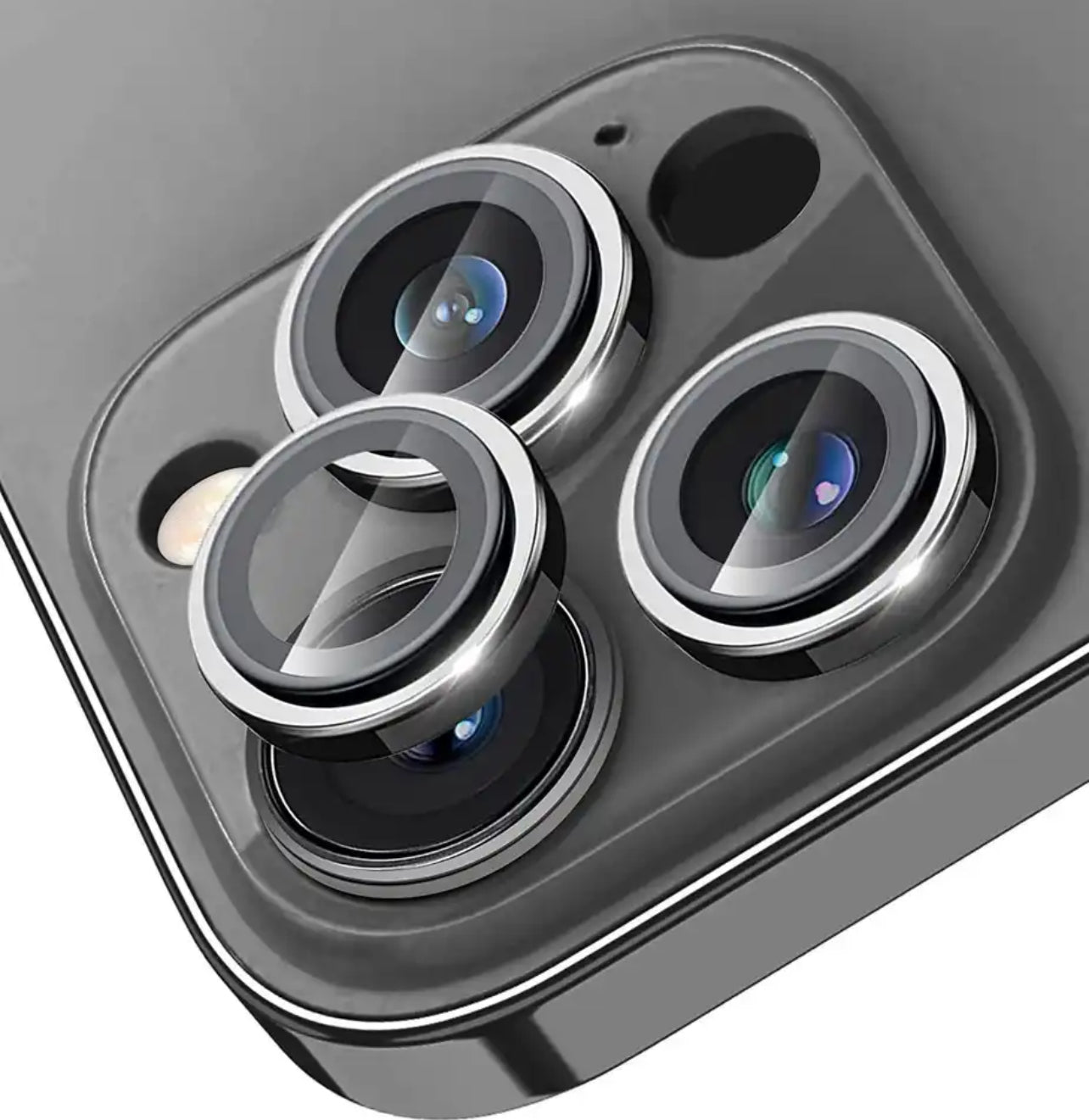 PJun Branded Premium Eagle-Eye Style 9H Camera Lens Protector- 1pk for iPhone Models