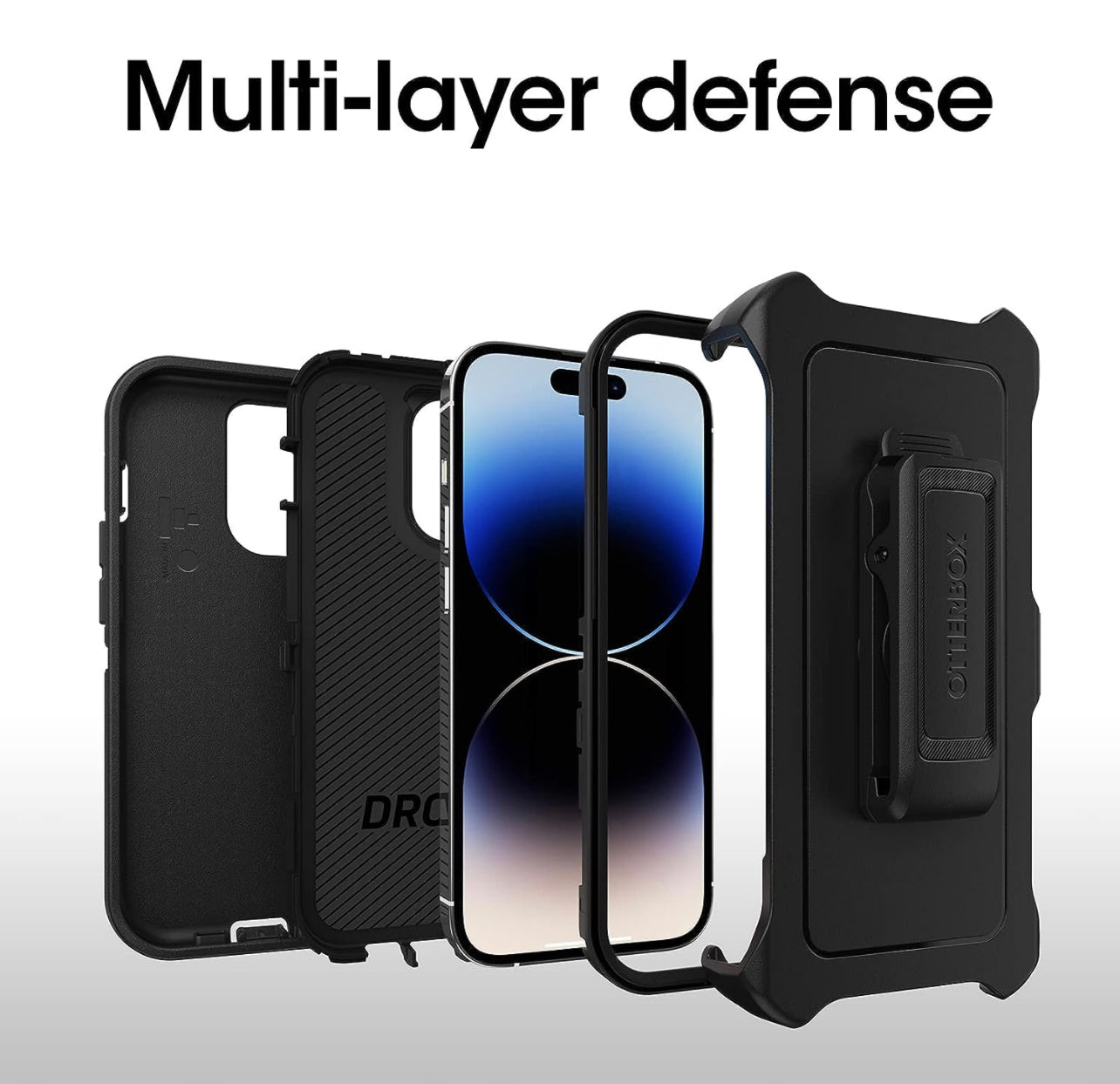 Ultimate Protection: OtterBox Defenders Non-MagSafe Case for Apple iPhone 15 Series - Buy Now!