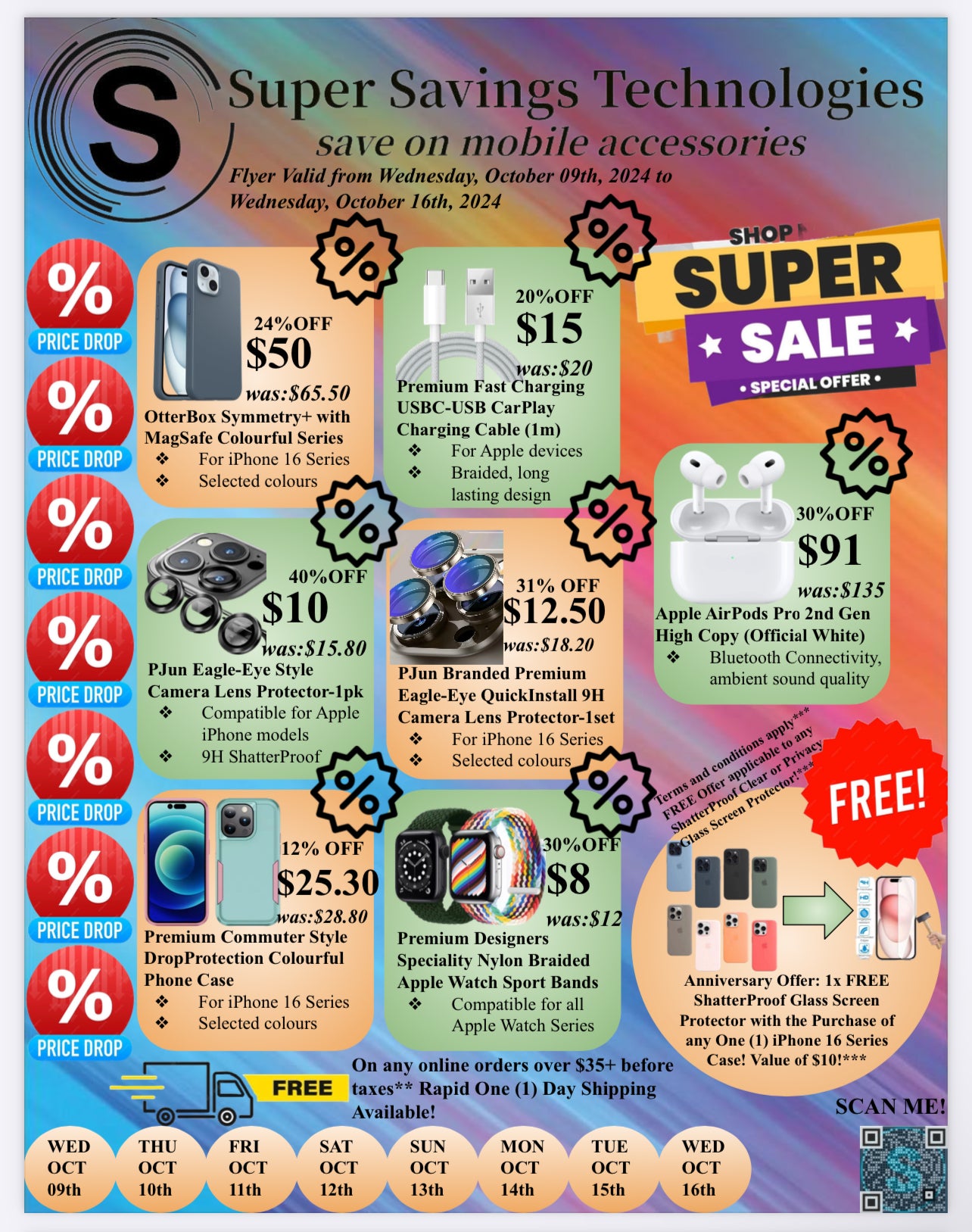 Thanksgiving Flyer- Oct09th-Oct16th, 2024 | Super Savings Technologies