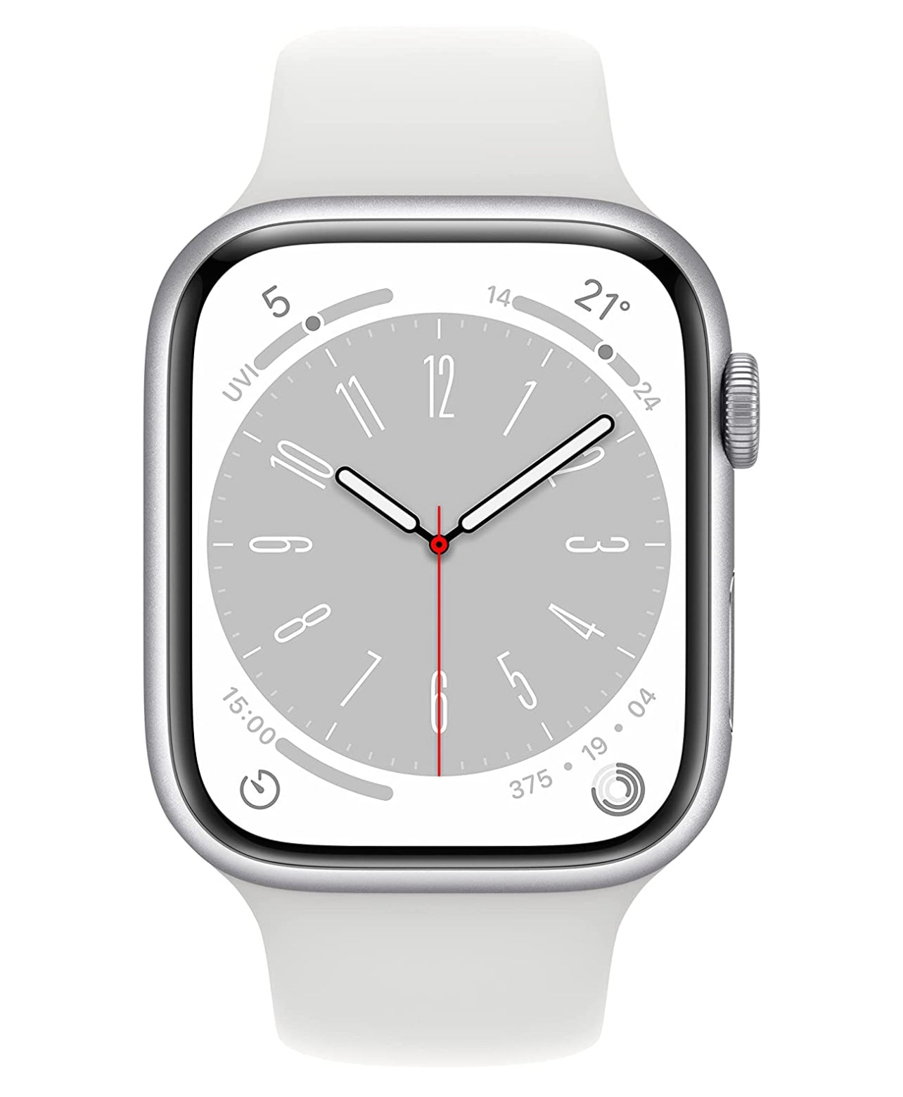 Buy Now: "Apple Watch Series 8 - 45mm Silver (5G)