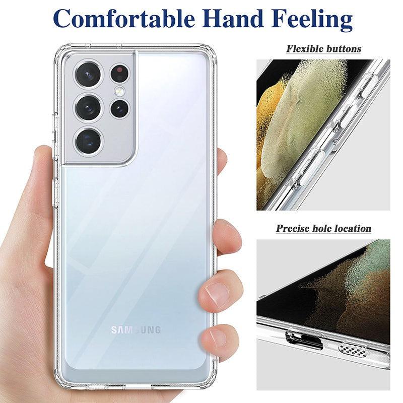 Premium Clear Shockproof TPU Hardshell Phone Case- for Selected Samsung Galaxy/Apple iPhones Models - Super Savings Technologies Co.,LTD 