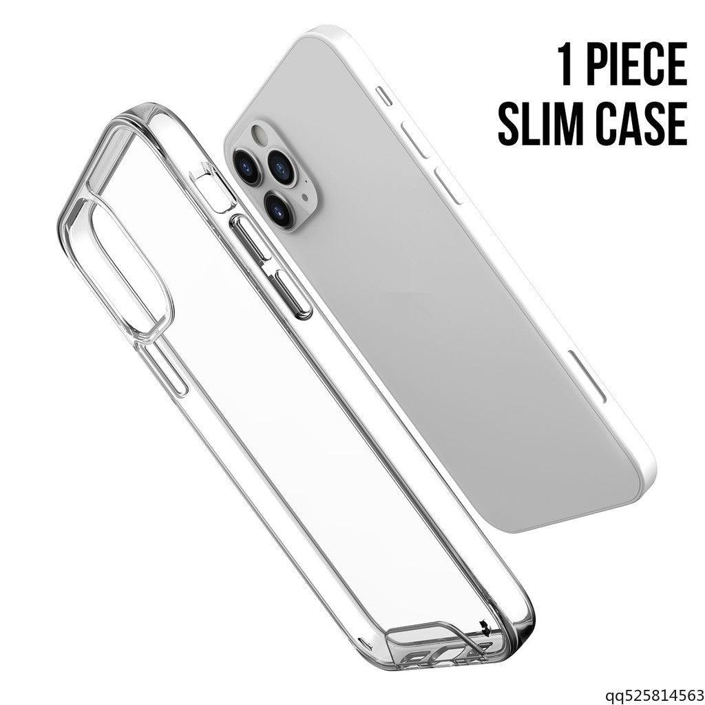 Premium Space Collection Clear Hardshell Phone Case- for selected Apple iPhone Models