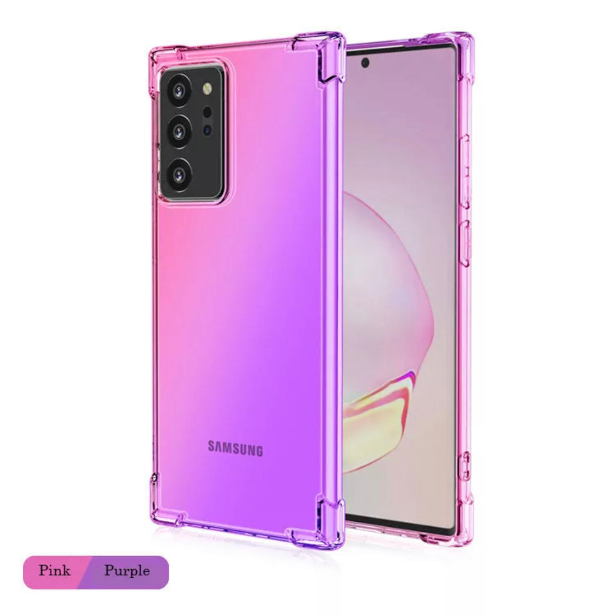 Premium Four Corners AirBag Impact Technology Colourful Gradient Cases- for Special Edition Samsung Galaxy S10Lite/S10-5G - Super Savings Technologies Co.,LTD 