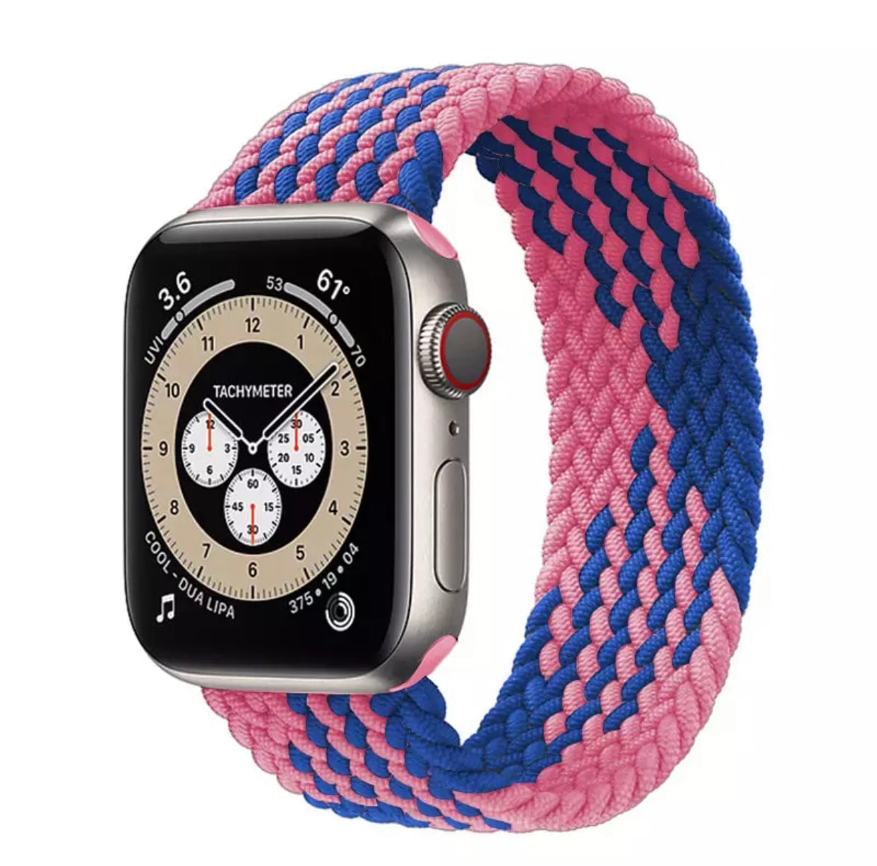 Premium Designers Speciality Nylon Braided Apple Watch Bands- for New Apple Watch Series 7 45mm - Super Savings Technologies Co.,LTD 