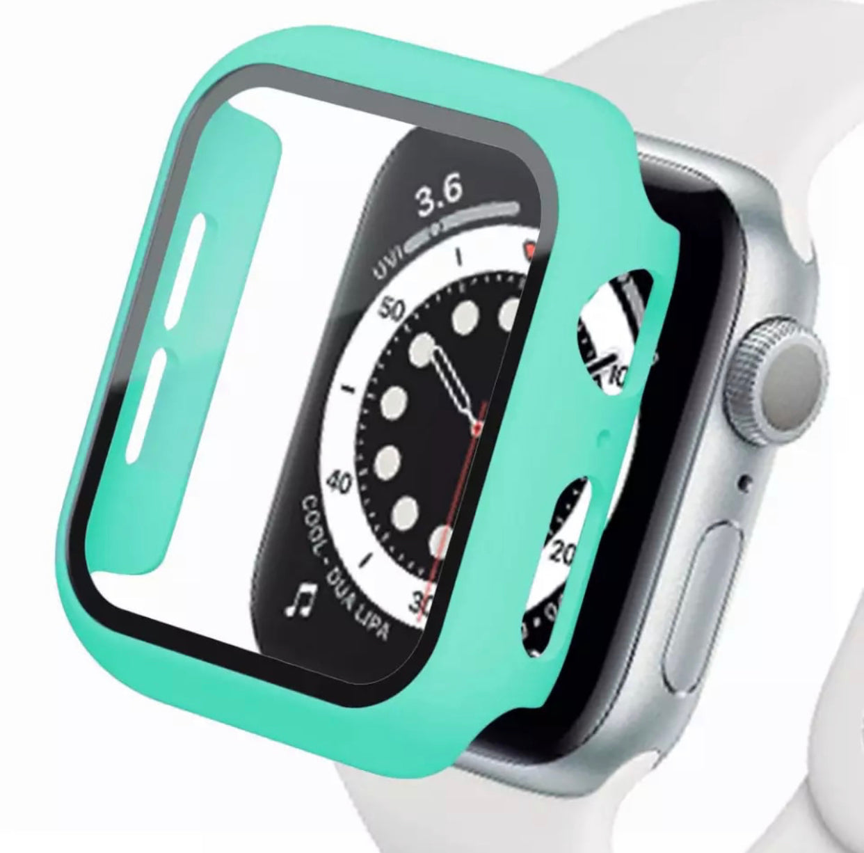 Premium Multi-Colour 2 in 1 Tempered Glass Shockproof Apple Watch Case- for selected Apple Watch in 38mm - Super Savings Technologies Co.,LTD 