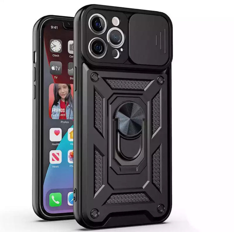 Premium Heavy-Duty Armour Camera Slider Hardshell TPU Phone Case- for Apple iPhone 14 Series - Super Savings Technologies Co.,LTD 