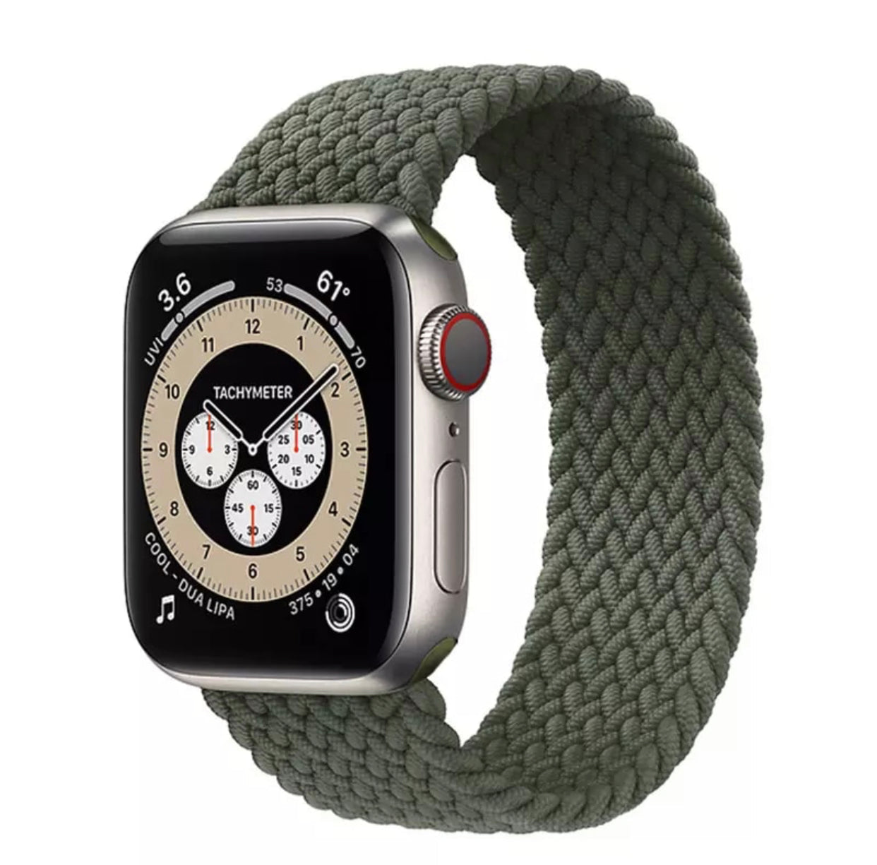 Premium Designers Speciality Nylon Braided Apple Watch Bands- for New Apple Watch Series 7 45mm - Super Savings Technologies Co.,LTD 