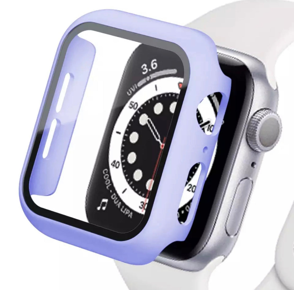 Premium Multi-Colour 2 in 1 Tempered Glass Shockproof Apple Watch Case- for selected Apple Watch in 42mm - Super Savings Technologies Co.,LTD 