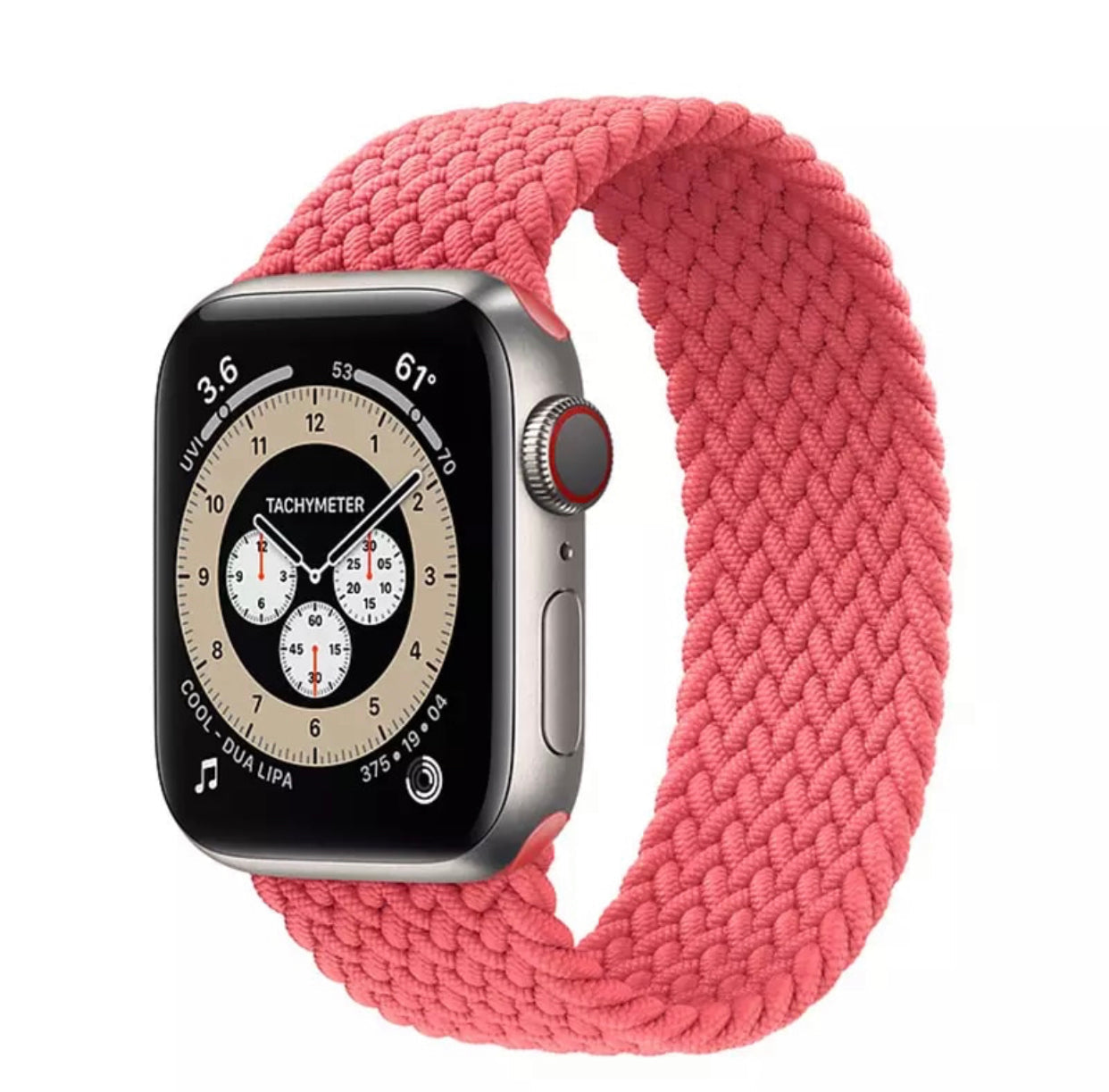 Premium Designers Speciality Nylon Braided Apple Watch Bands- for New Apple Watch Series 7 45mm - Super Savings Technologies Co.,LTD 