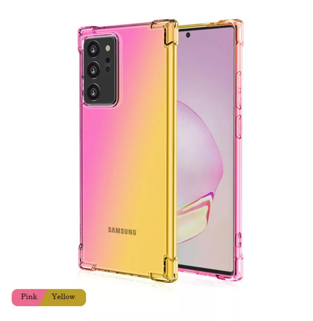 Premium Four Corners AirBag Impact Technology Colourful Gradient Cases- for Special Edition Samsung Galaxy S10Lite/S10-5G - Super Savings Technologies Co.,LTD 