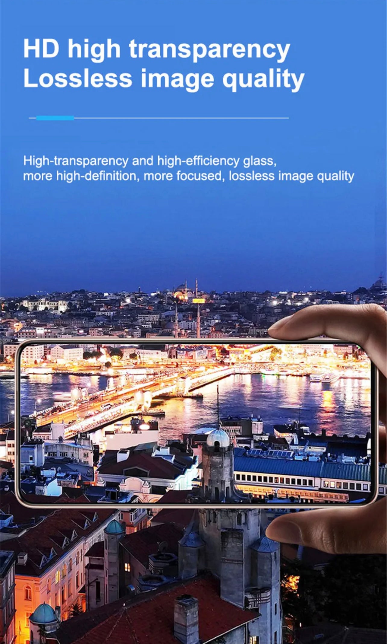 Yamizoo Branded Premium 9H Clear Camera Lens Protector- 1pc for Samsung Galaxy Series