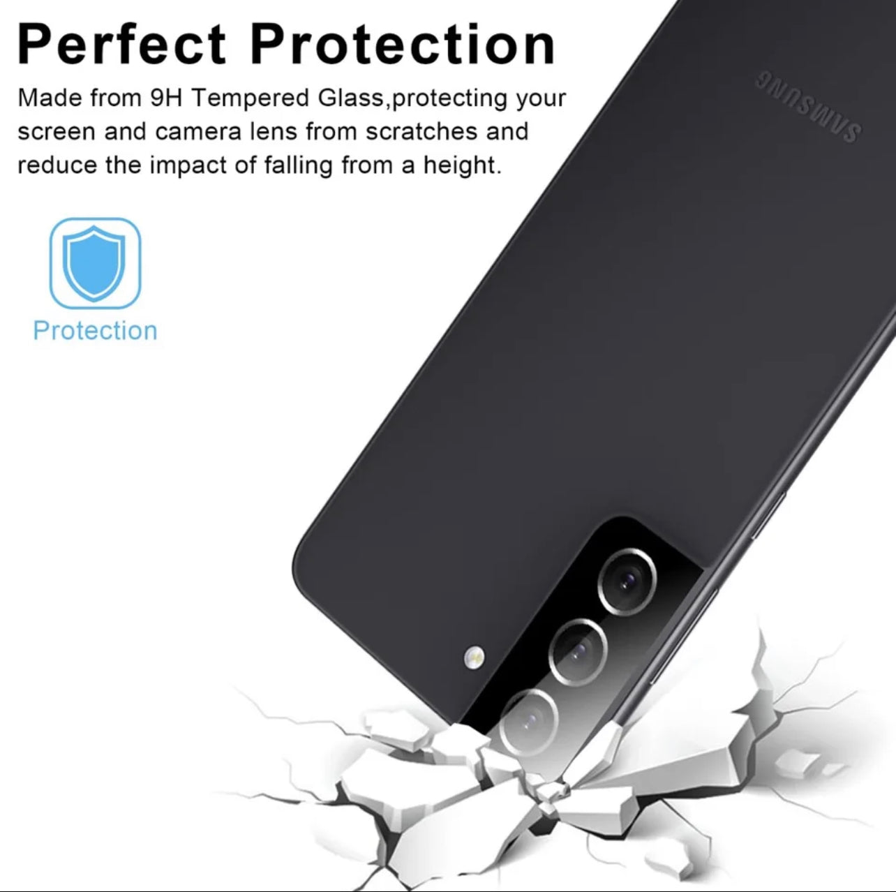 Yamizoo Branded Premium 9H Clear Camera Lens Protector - 1pc pour Apple iPhone 11 Series