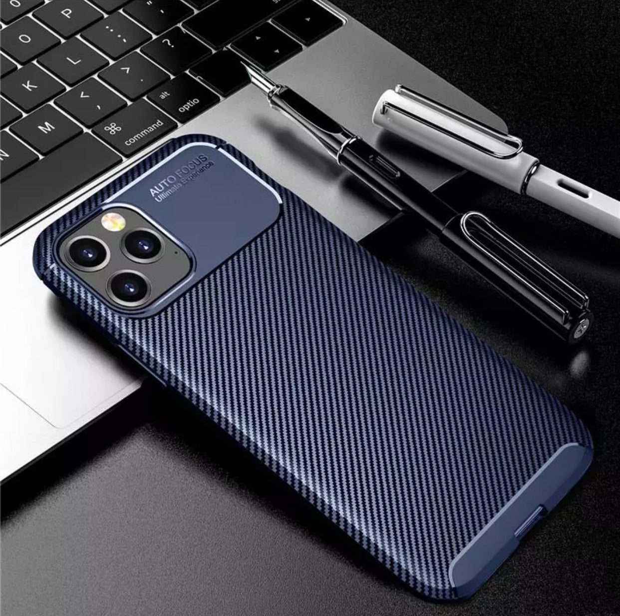 Premium Textured Carbon Fibre Slim Style Phone Case- for selected Apple iPhone models - Super Savings Technologies Co.,LTD 