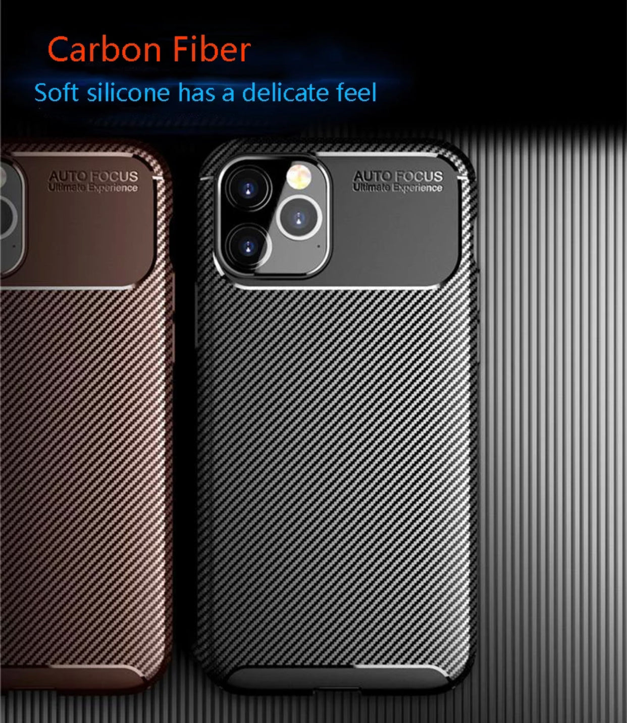 Premium Textured Carbon Fibre Slim Style Phone Case- for selected Apple iPhone models - Super Savings Technologies Co.,LTD 