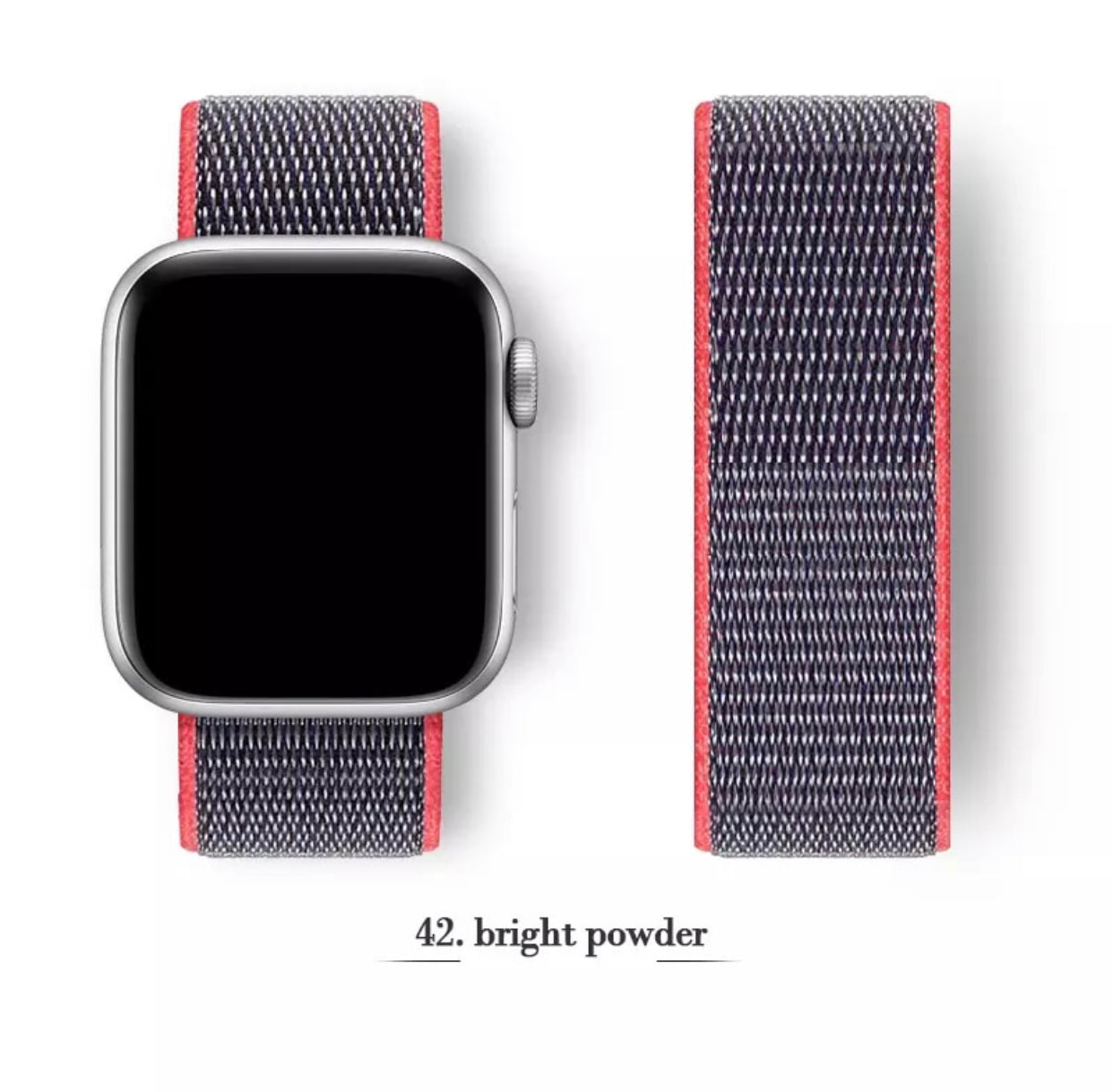 Premium Multi-Colour Nylon Sport Watch Bands- for selected Apple Watch in 38mm/40mm - Super Savings Technologies Co.,LTD 