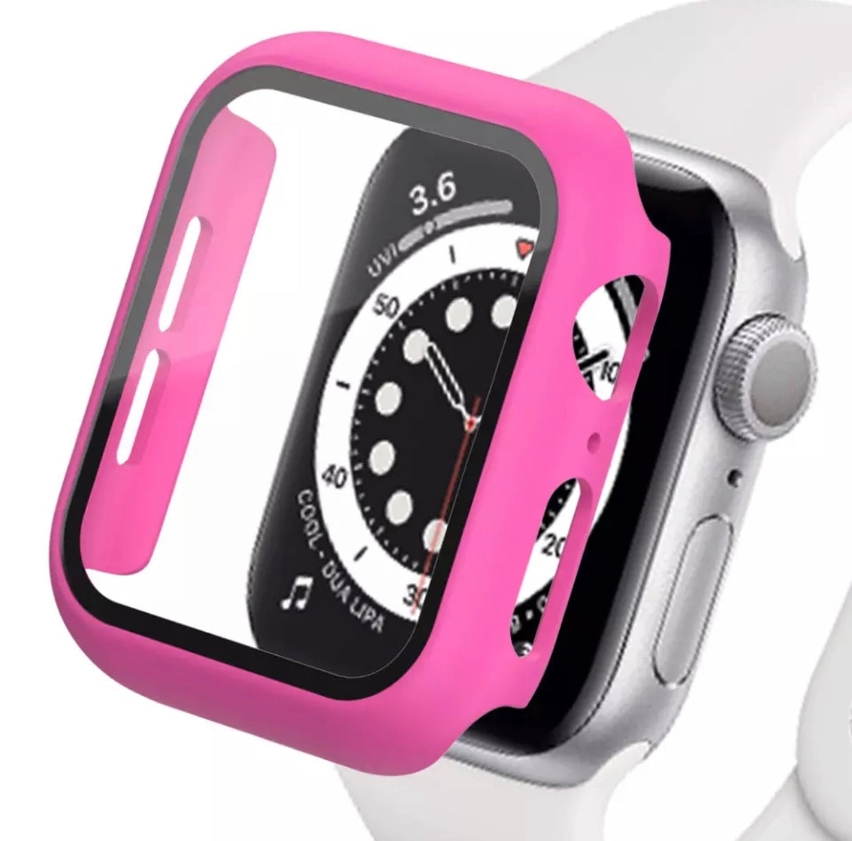 Premium Multi-Colour 2 in 1 Tempered Glass Shockproof Apple Watch Case- for selected Apple Watch in 42mm - Super Savings Technologies Co.,LTD 