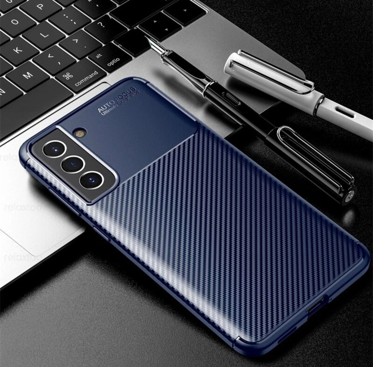 Premium Textured Carbon Fibre Slim Style Phone Case- for selected Samsung Galaxy models - Super Savings Technologies Co.,LTD 