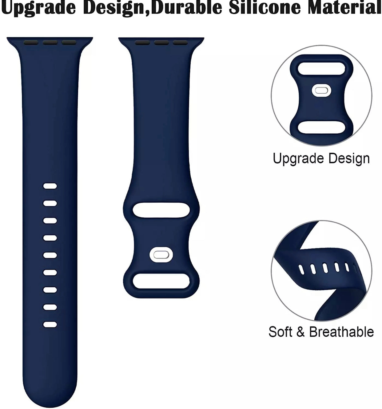 Apple Watch Silicone Sport Bands | Super Savings Technologies