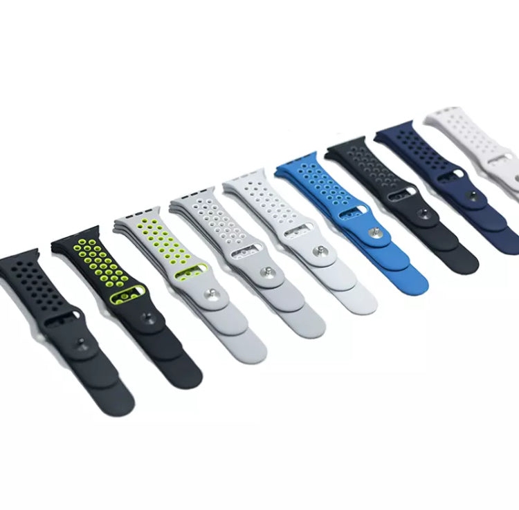 Signature Nike Apple Watch Silicone Sport Bands with Breathable Linings- for Selected Apple Watch 40mm Size - Super Savings Technologies Co.,LTD 