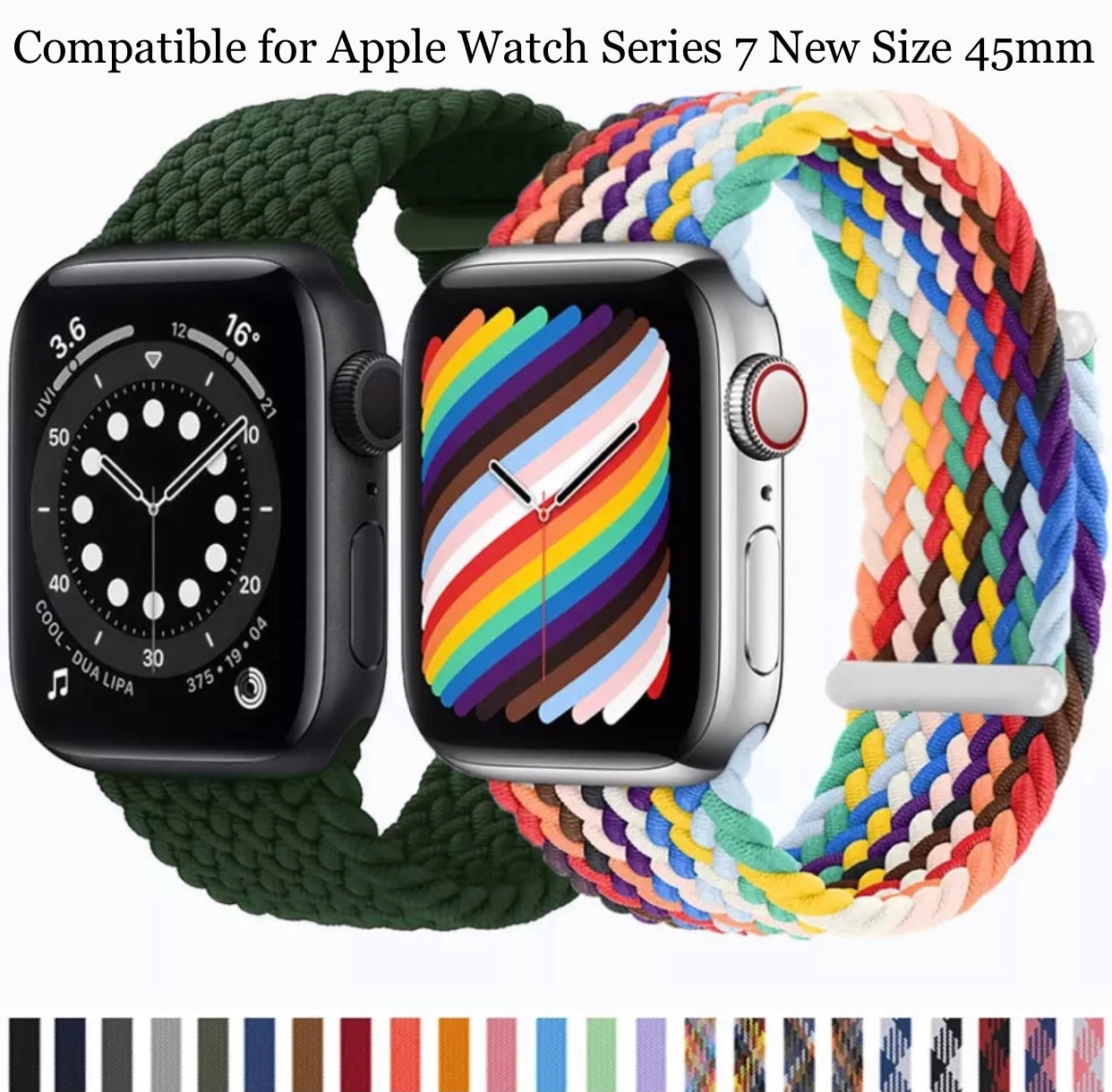 Braided Apple Watch Band 45mm | Super Savings Technologies