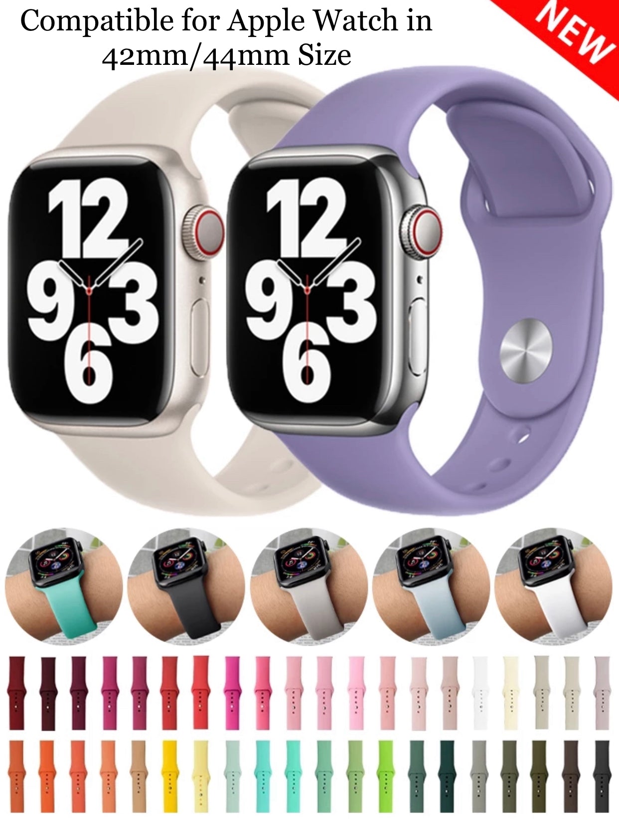 Silicone Bands for Apple Watch | Super Savings Technologies