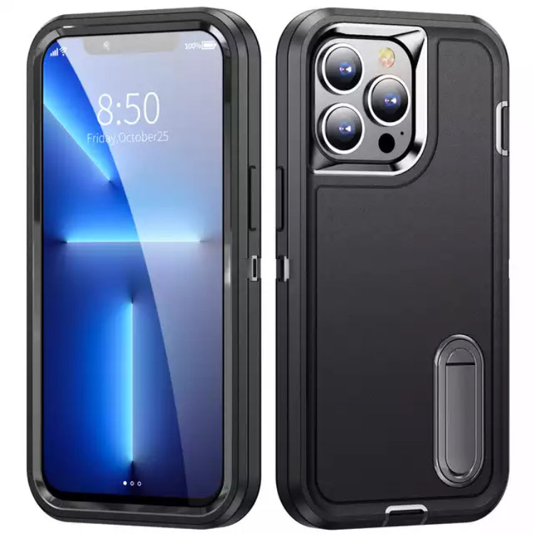 Premium Drop-Protection Style Double-Layers Kickstand Phone Case- for Apple iPhone 14 Series 2022 - Super Savings Technologies Co.,LTD 