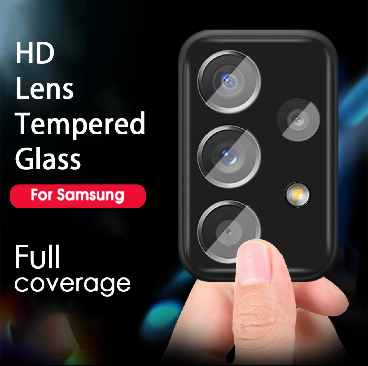 Safeguard Your Samsung Galaxy: Premium Glass Pro+ 3D Lens Protector - Buy Now!