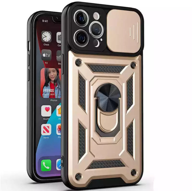 Premium Heavy-Duty Armour Camera Slider Hardshell TPU Phone Case- for Apple iPhone 14 Series - Super Savings Technologies Co.,LTD 