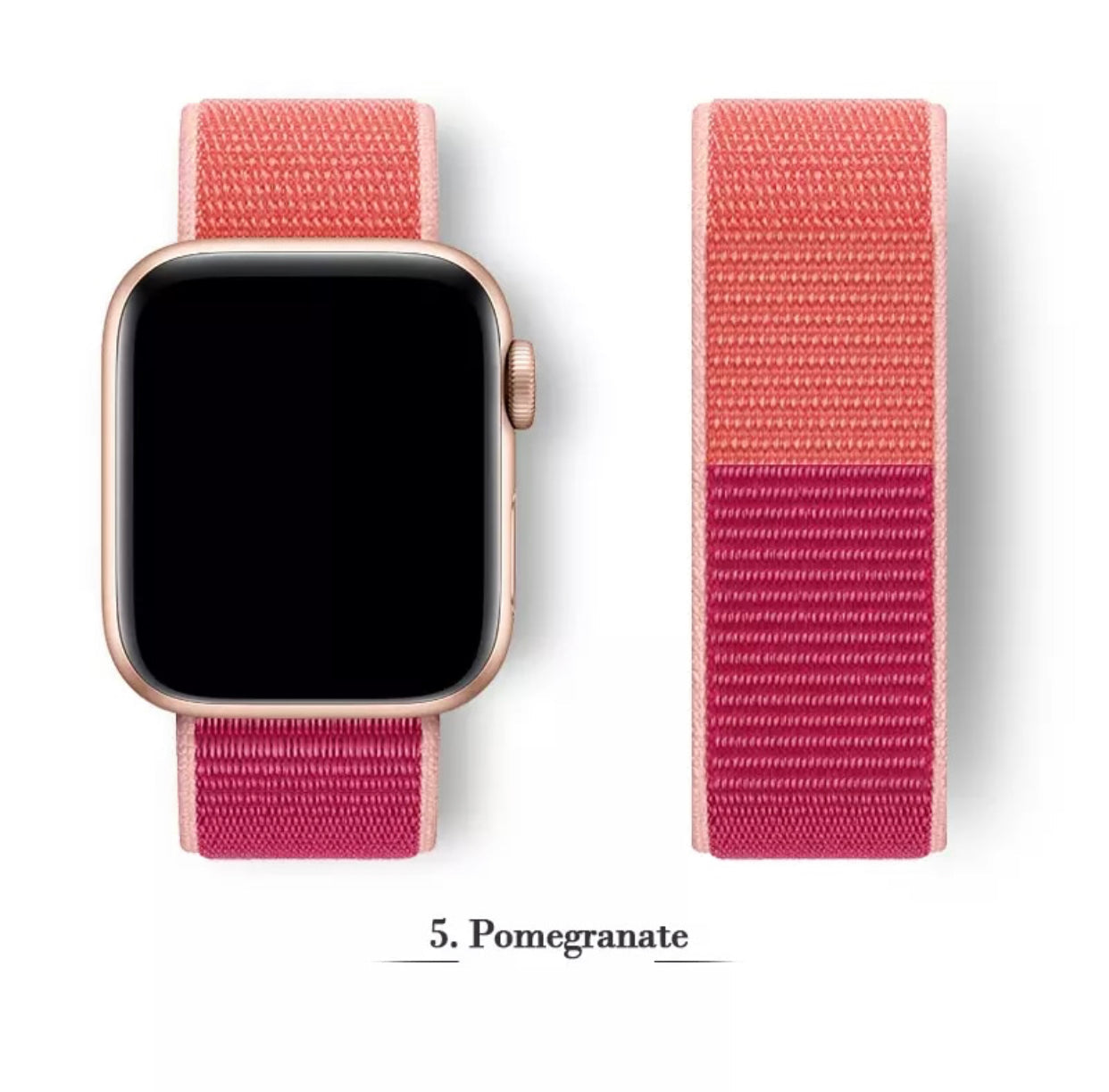 Premium Multi-Colour Nylon Sport Watch Bands- for selected Apple Watch in 42mm/44mm - Super Savings Technologies Co.,LTD 