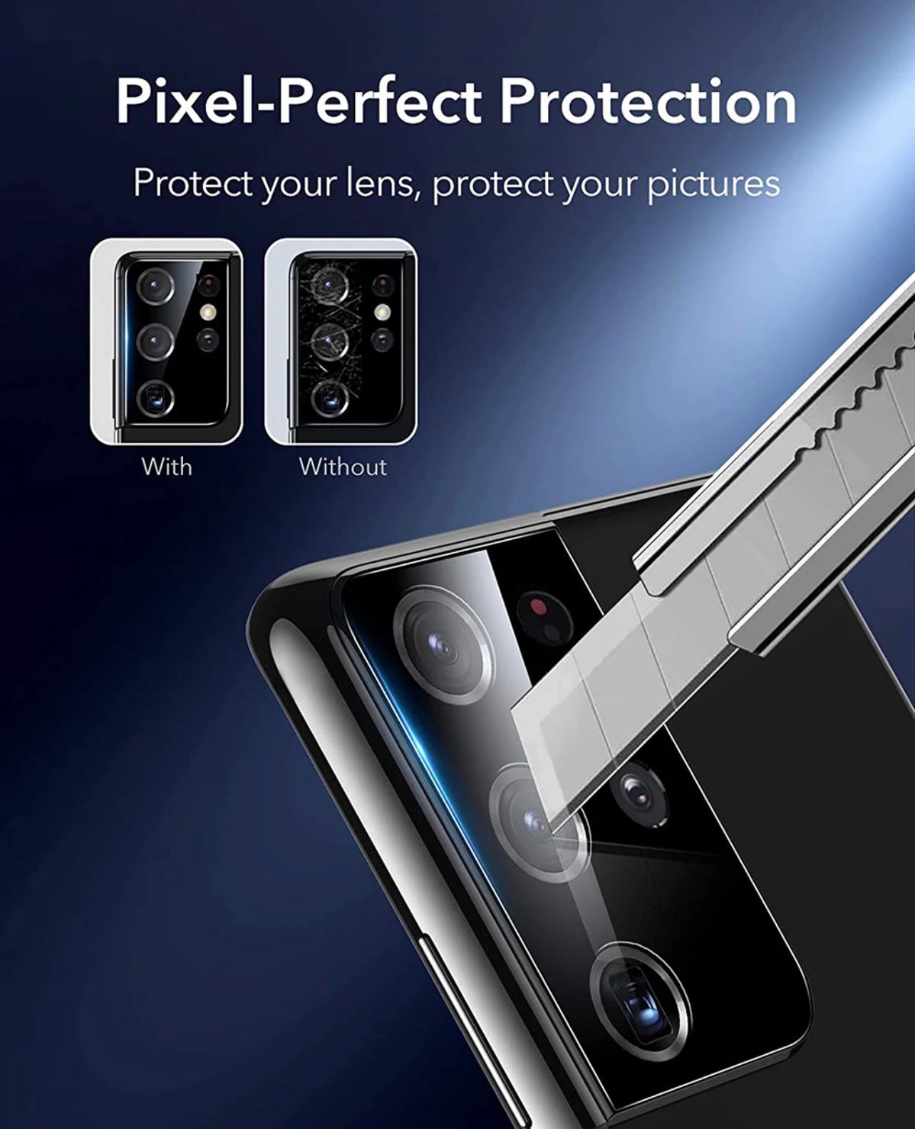 3pcs 9H Lens Protectors for Samsung Galaxy - Elevate Your Photography!