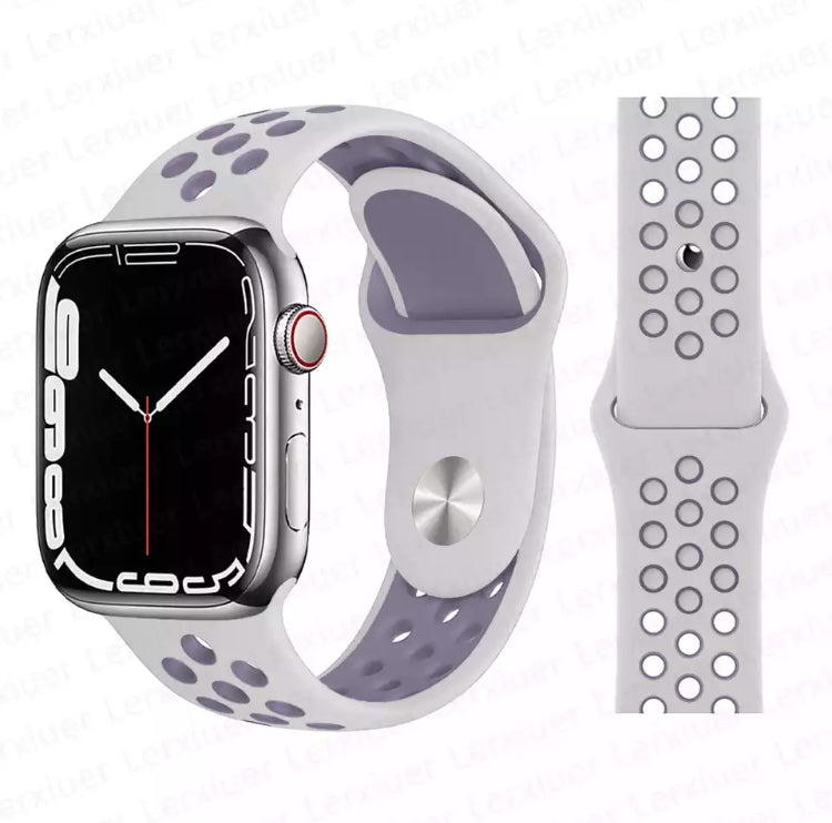 Signature Nike Apple Watch Silicone Sport Bands with Breathable Linings- for Selected Apple Watch 40mm Size - Super Savings Technologies Co.,LTD 