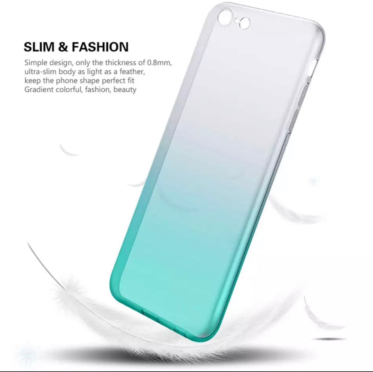 Premium Softshell TPU Colourful Gradient Cases (Extra 1.33mm Thickness)- for Apple iPhone 11 2019 - Super Savings Technologies Co.,LTD 