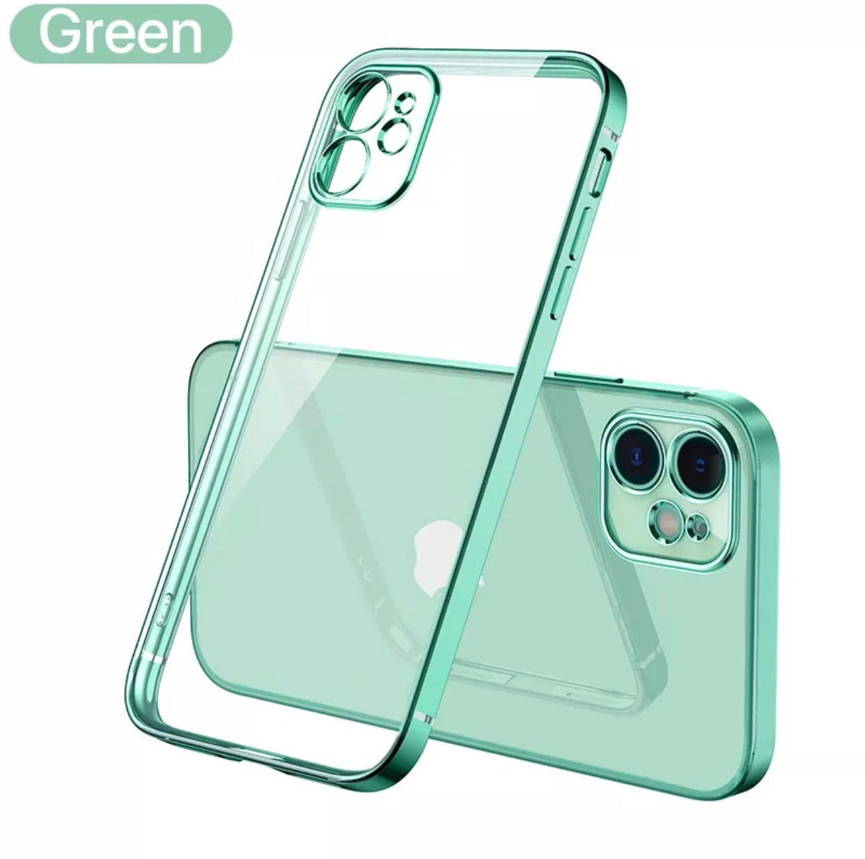 Premium Softshell Plating Straight Edges Phone Case- for selected Apple iPhones/New Apple iPhone 13 Series - Super Savings Technologies Co.,LTD 