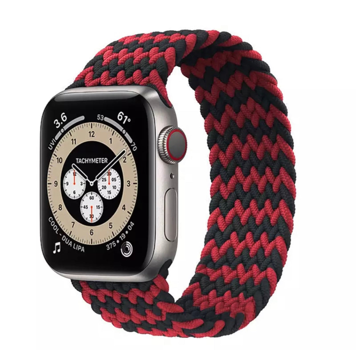 Premium Designers Speciality Nylon Braided Apple Watch Bands- for New Apple Watch Series 7 45mm - Super Savings Technologies Co.,LTD 