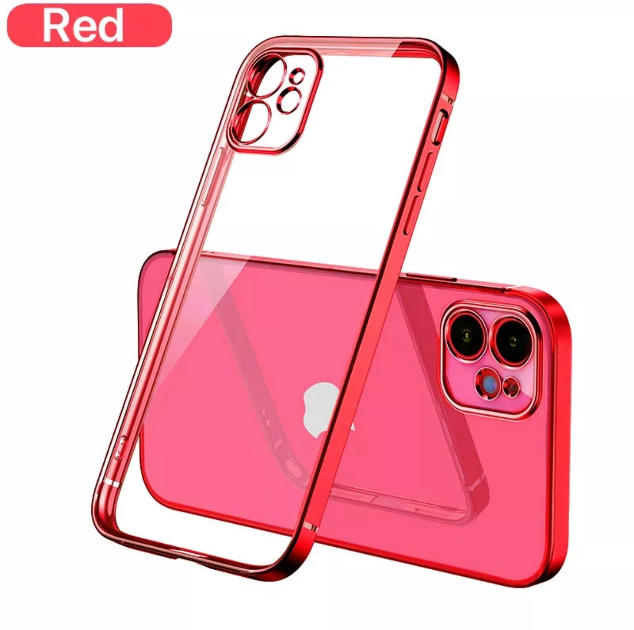 Premium Softshell Plating Straight Edges Phone Case- for selected Apple iPhones/New Apple iPhone 13 Series - Super Savings Technologies Co.,LTD 