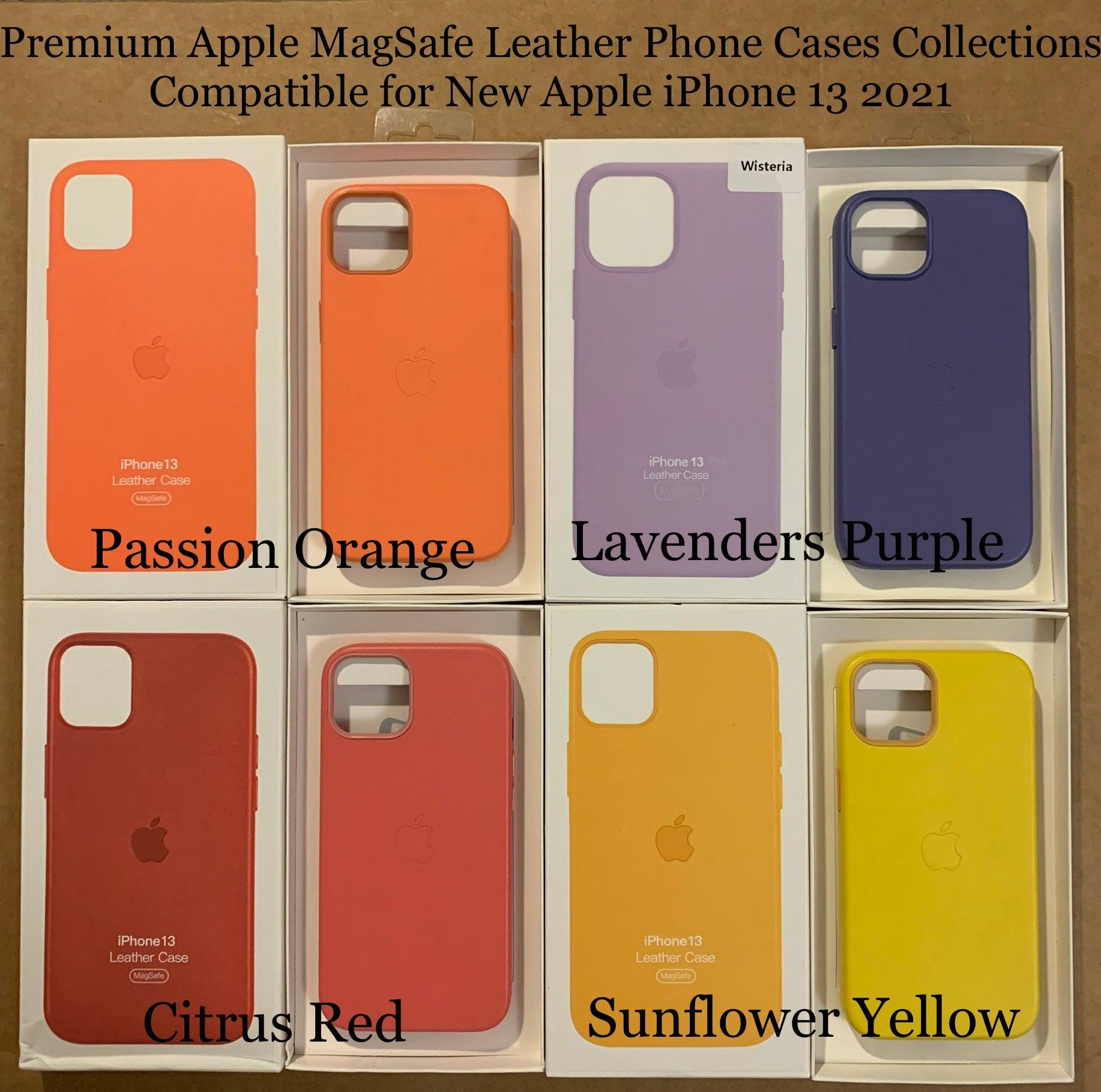 Premium Apple MagSafe Leather Phone Case- for New Apple iPhone 13 2021 - Super Savings Technologies Co.,LTD 