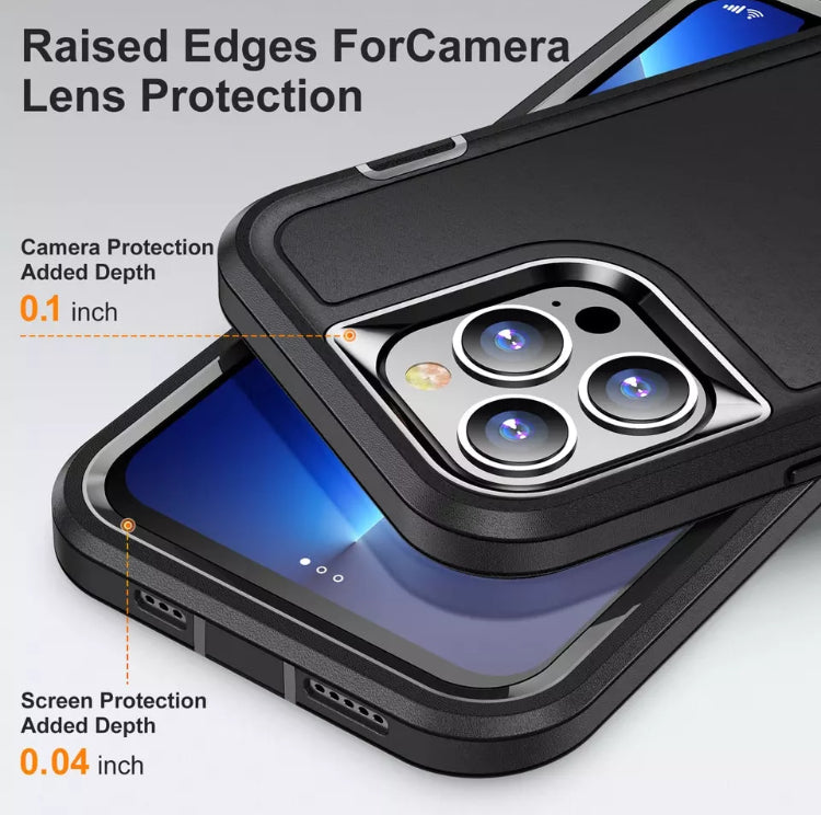 Premium Drop-Protection Style Double-Layers Kickstand Phone Case- for Apple iPhone 14 Series 2022 - Super Savings Technologies Co.,LTD 