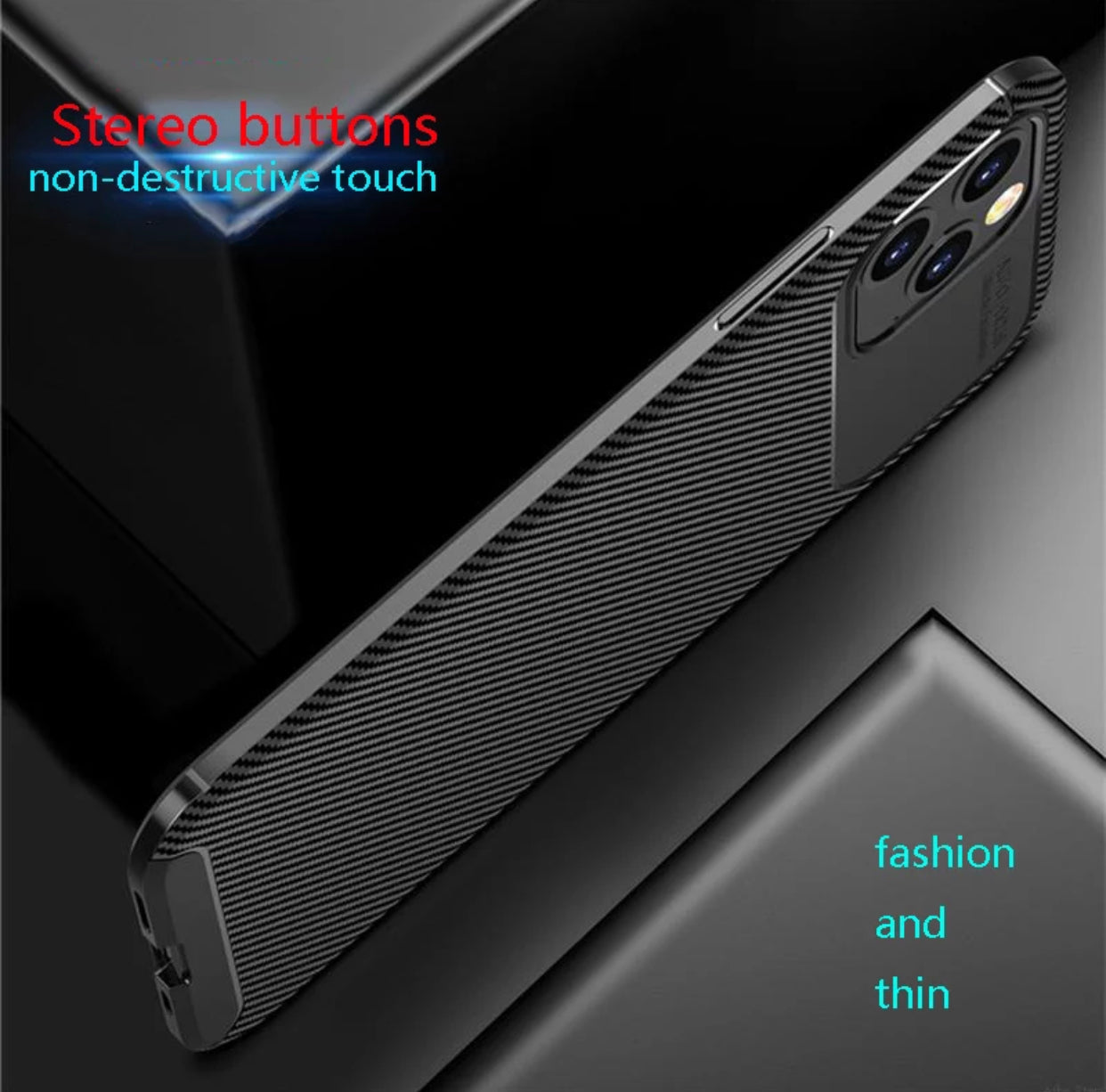 Premium Textured Carbon Fibre Slim Style Phone Case- for selected Apple iPhone models - Super Savings Technologies Co.,LTD 