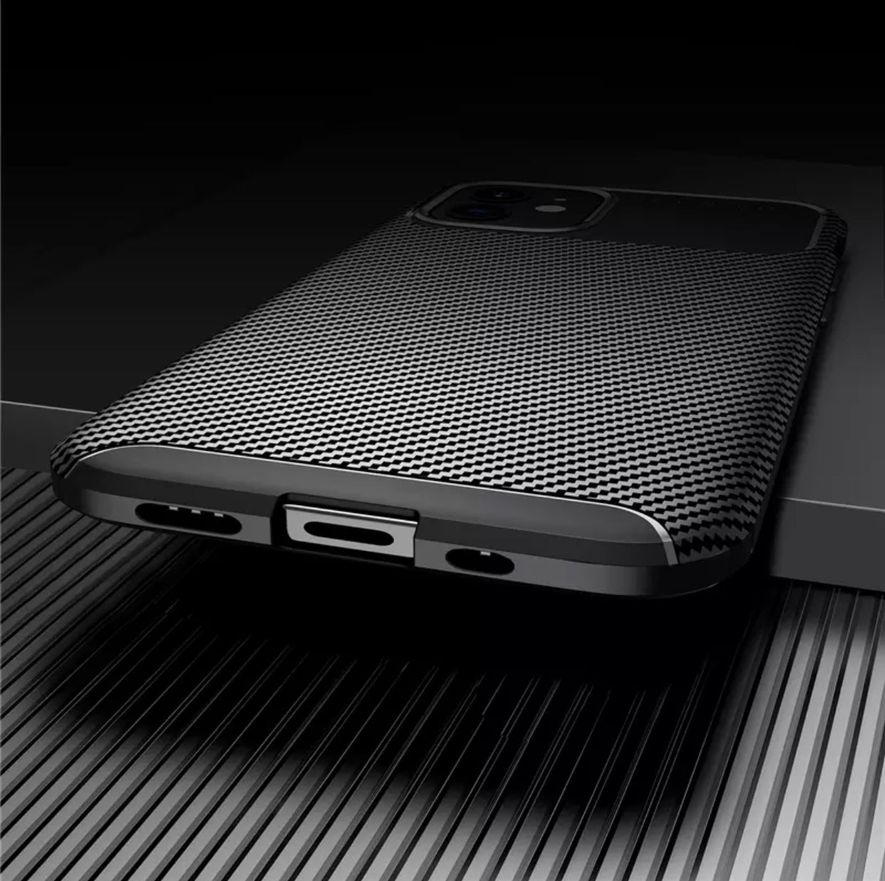 Premium Textured Carbon Fibre Slim Style Phone Case- for selected Apple iPhone models - Super Savings Technologies Co.,LTD 