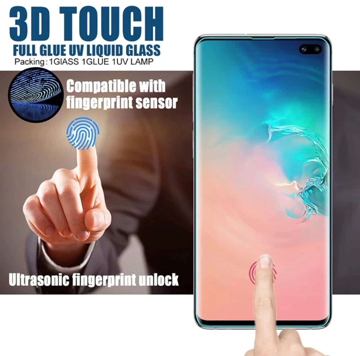 Curved Edges Screen Protector | Super Savings Technologies